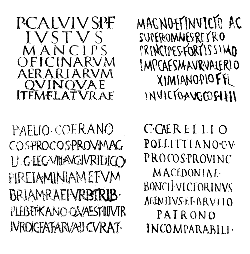 casi lapidario romano